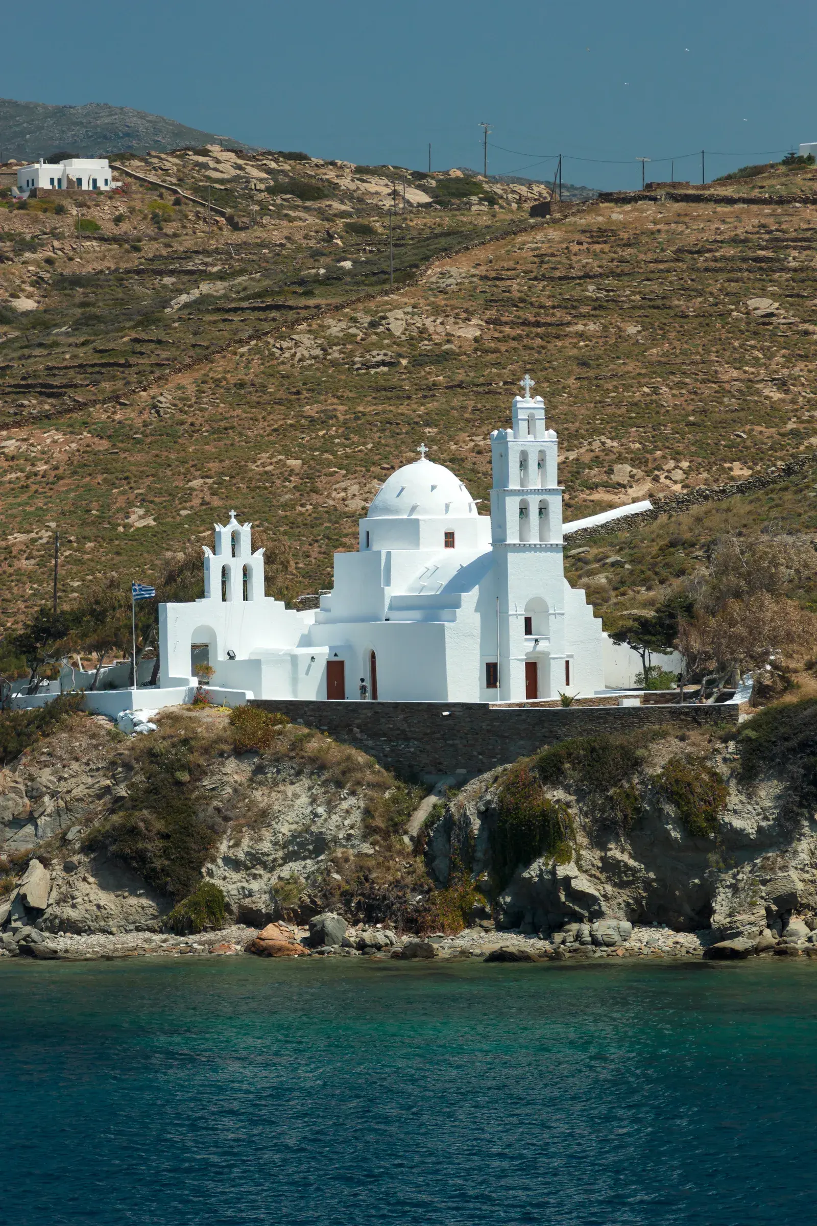 Greece paros island in cyclades